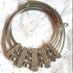 Silver ( not silver) necklace